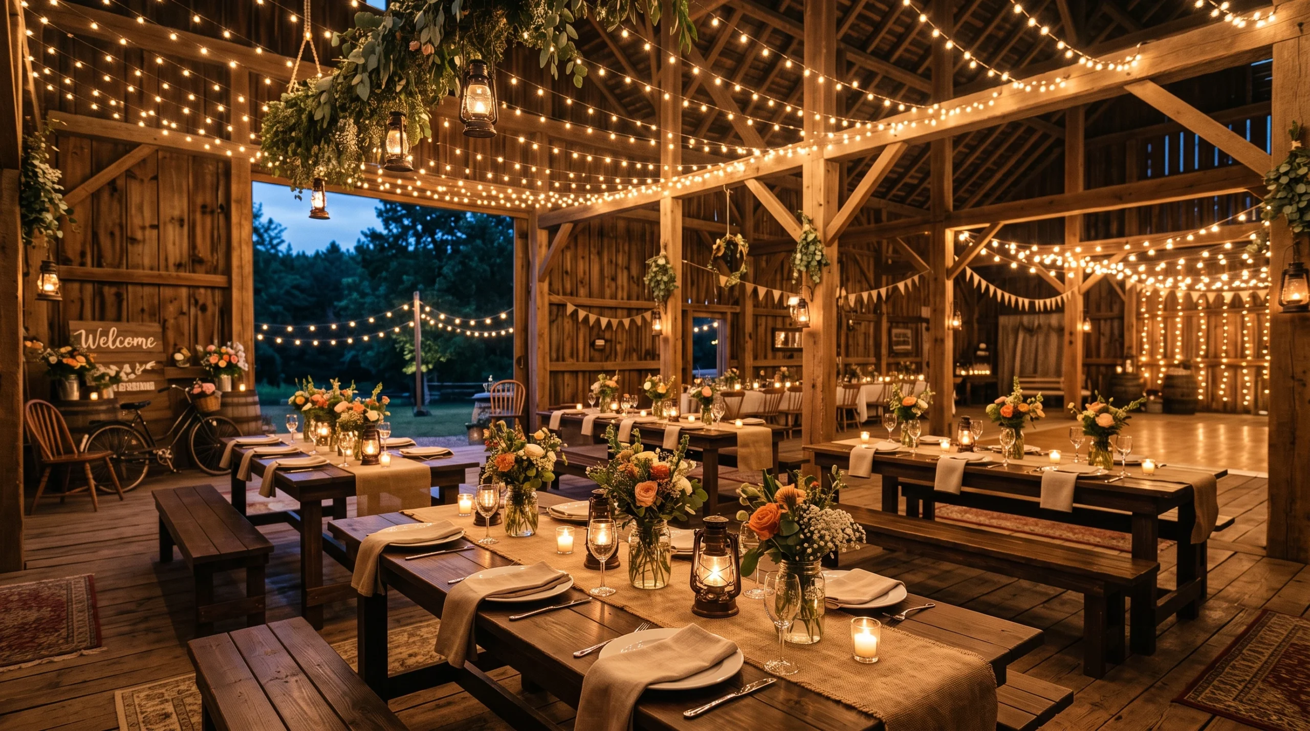 Rustic Wedding Reception Ideas