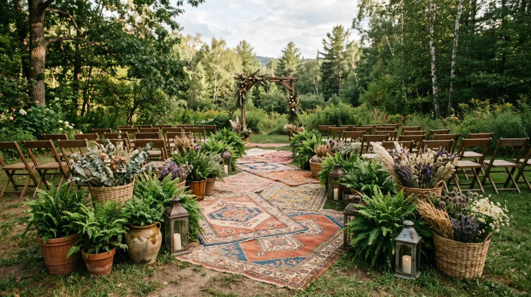 15 Eco-Friendly Wedding Aisle Decor Ideas For A Beautiful Ceremony